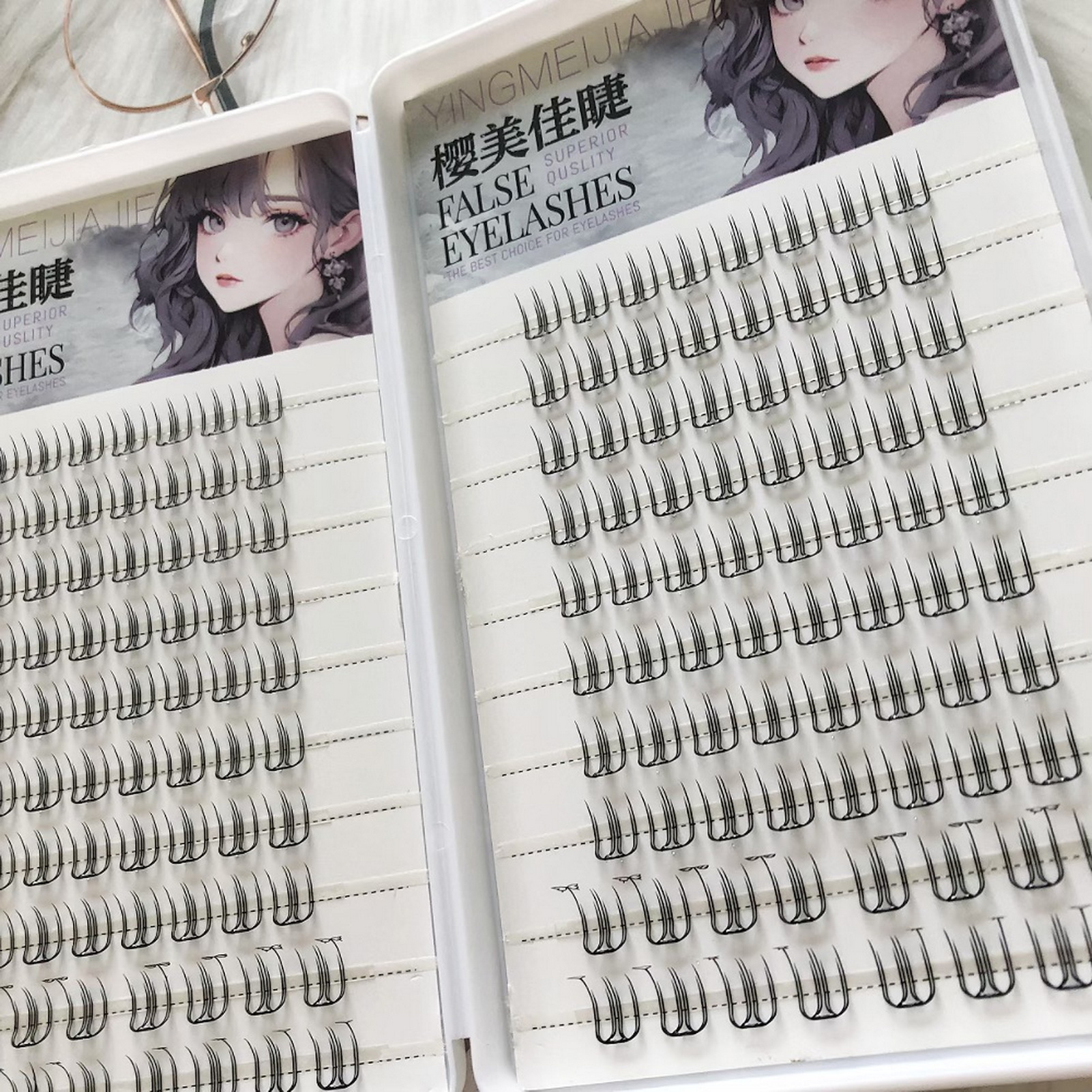 DIY lash extenstions Korean St – обзор и цена Eyelash Extension Korean Style