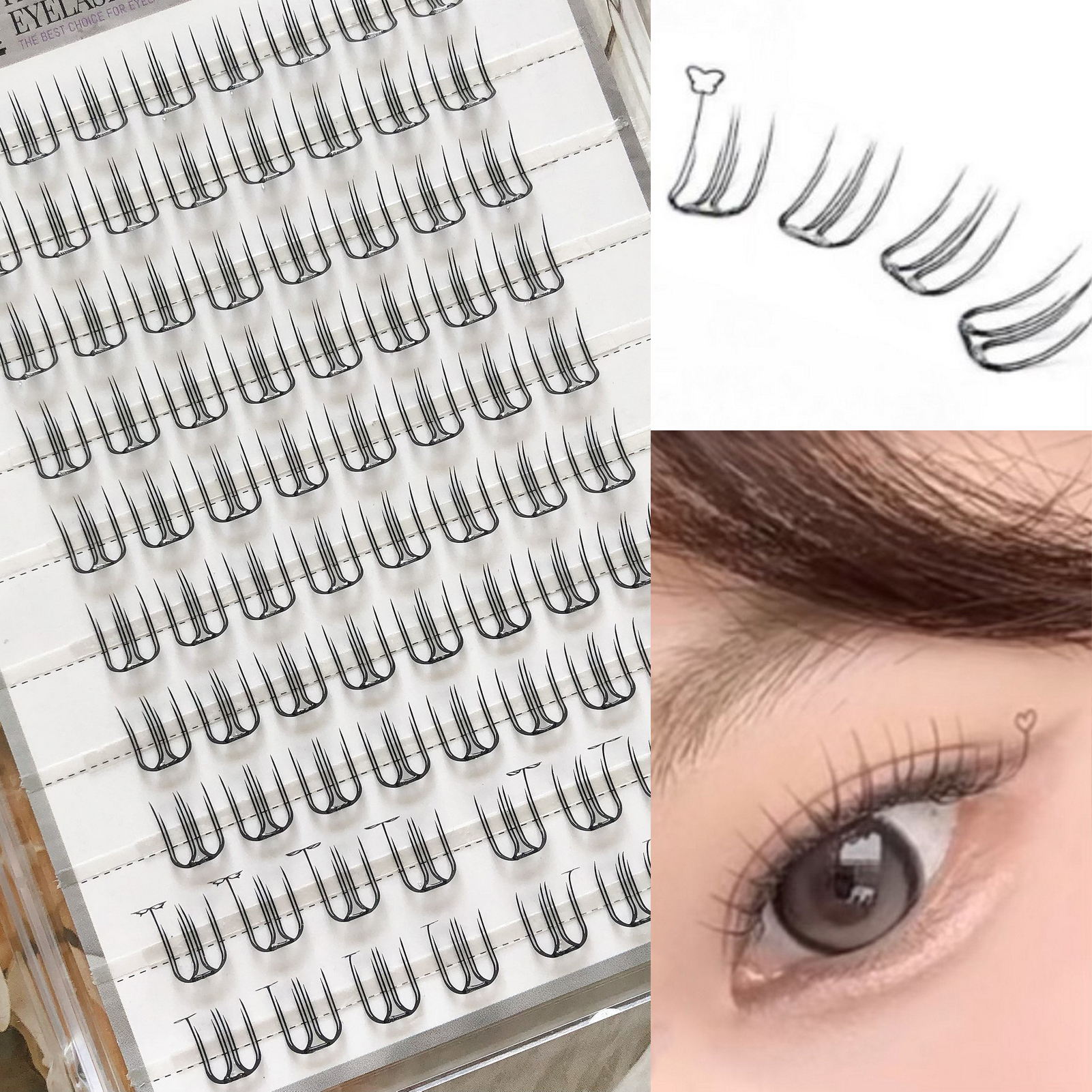 DIY lash extenstions Korean St – обзор и цена Eyelash Extension Korean Style