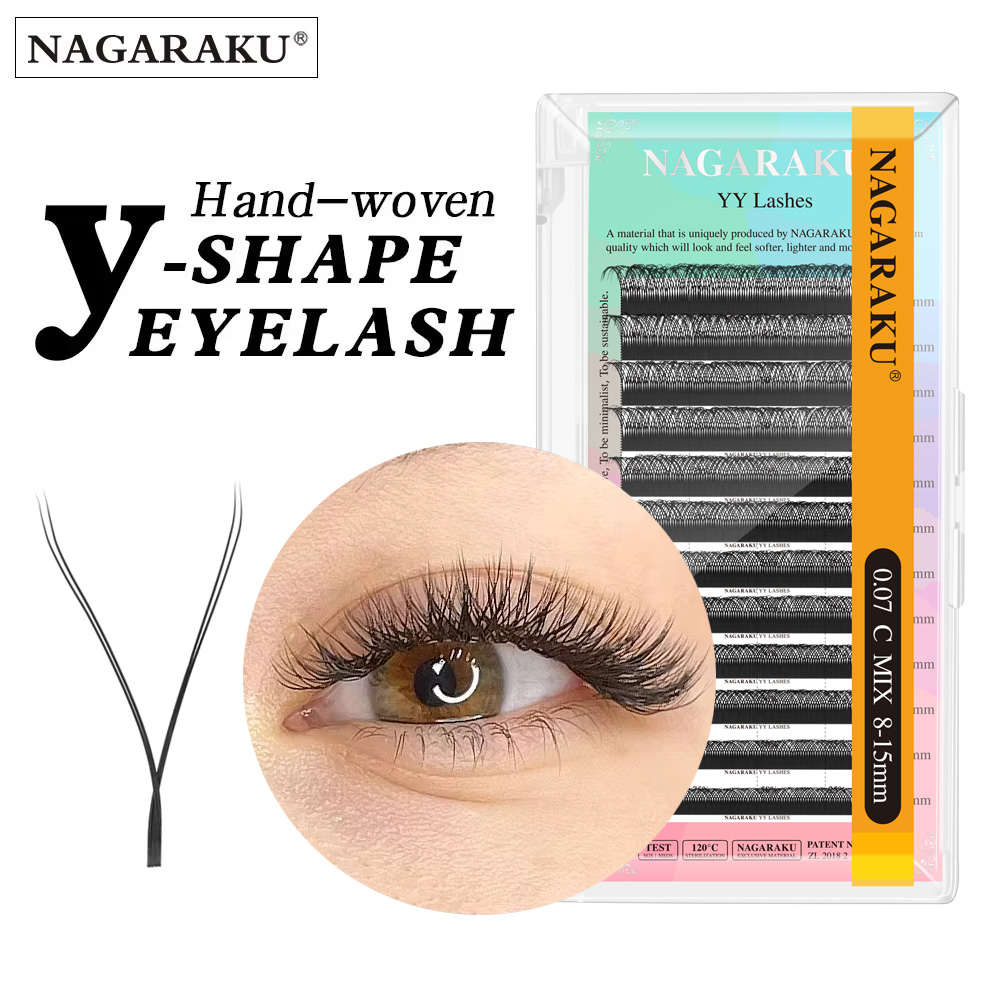NAGARAKU YY Shape Hand Woven P – обзор и цена Eyelash Extension Course
