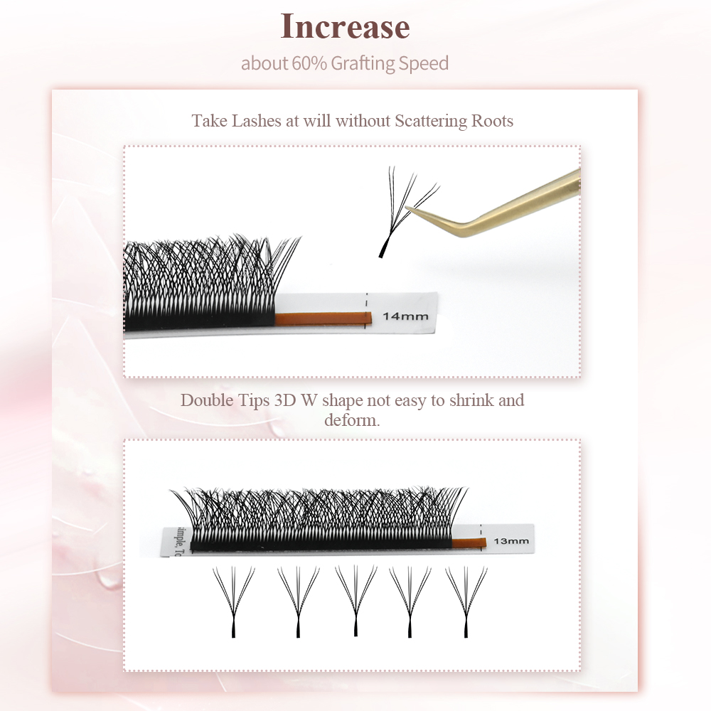 NAGARAKU Double Tips 3D W eyel – обзор и цена Eyelash Extension Course