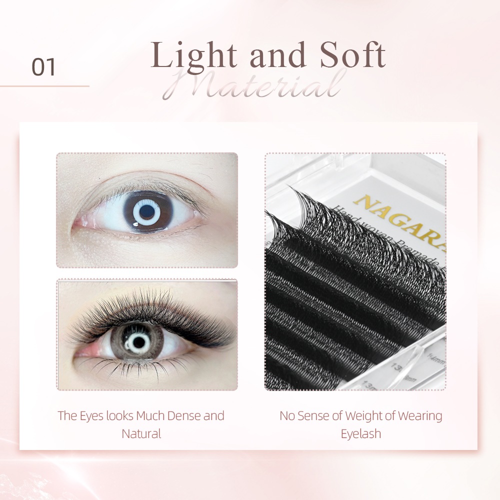 NAGARAKU Double Tips 3D W eyel – обзор и цена Eyelash Extension Course