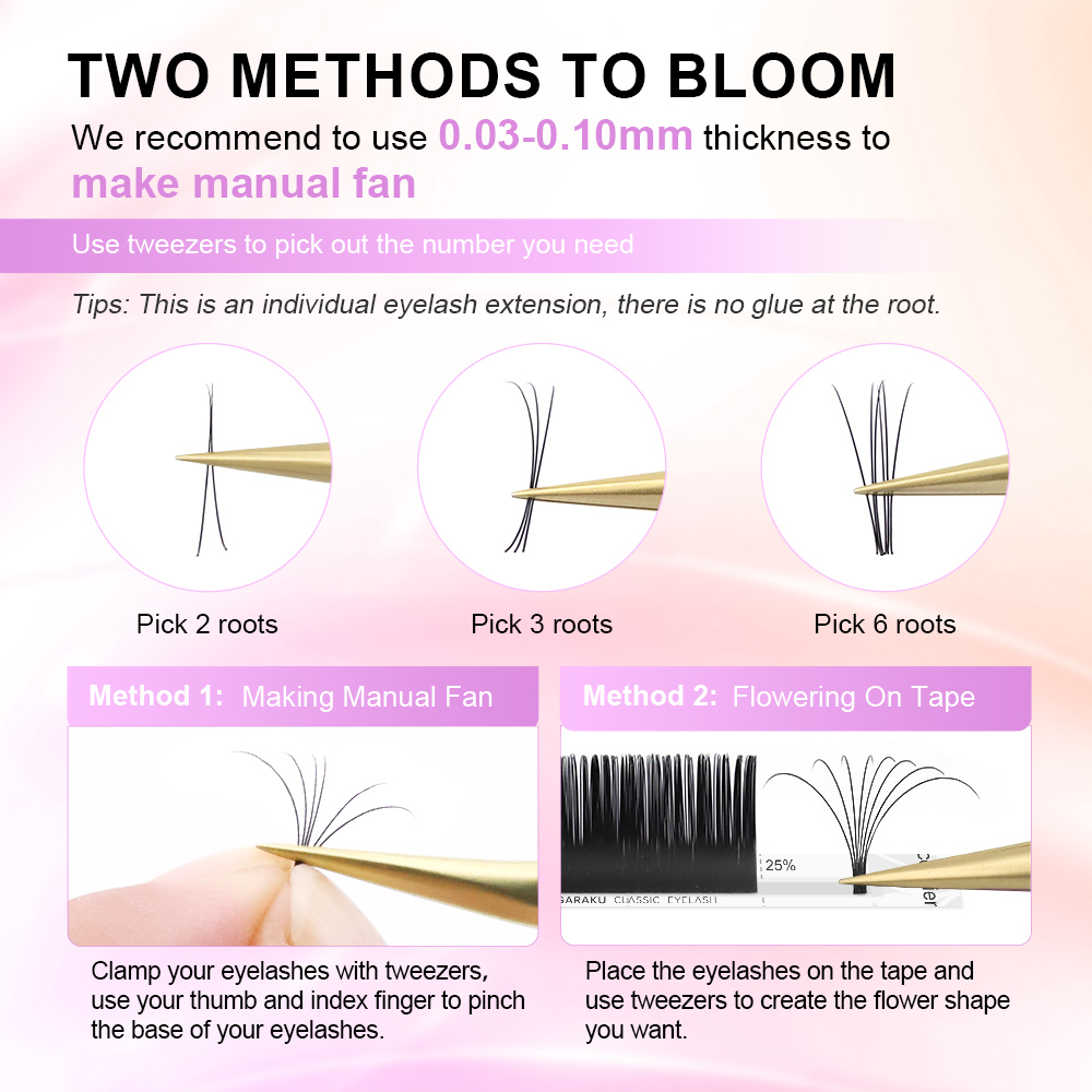 NAGARAKU 6 Cases Classic Mix E – обзор и цена Eyelash Extension Course