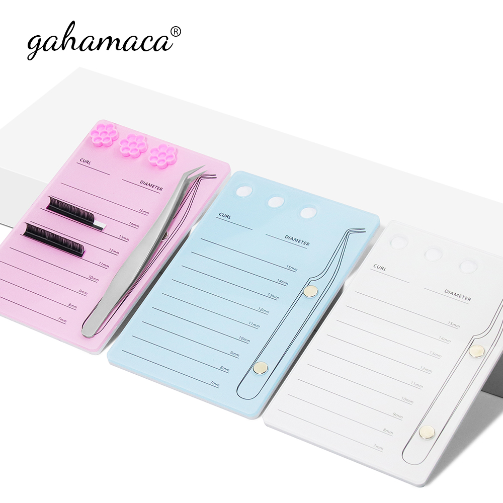 GAHAMACA Acrylic Lashes Holder – обзор и цена Eyelash Extension Maps