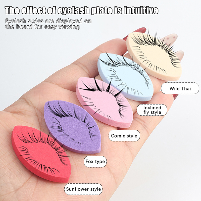 50PCS False Eyelash Pads Begin – обзор и цена Eyelash Extension Maps