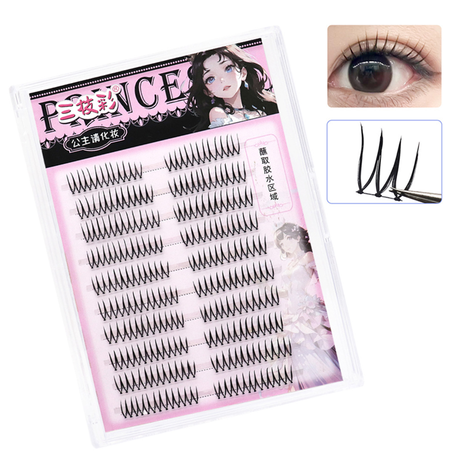 Korean Idol Style False Eyelas – обзор и цена Eyelash Extension Korean Style