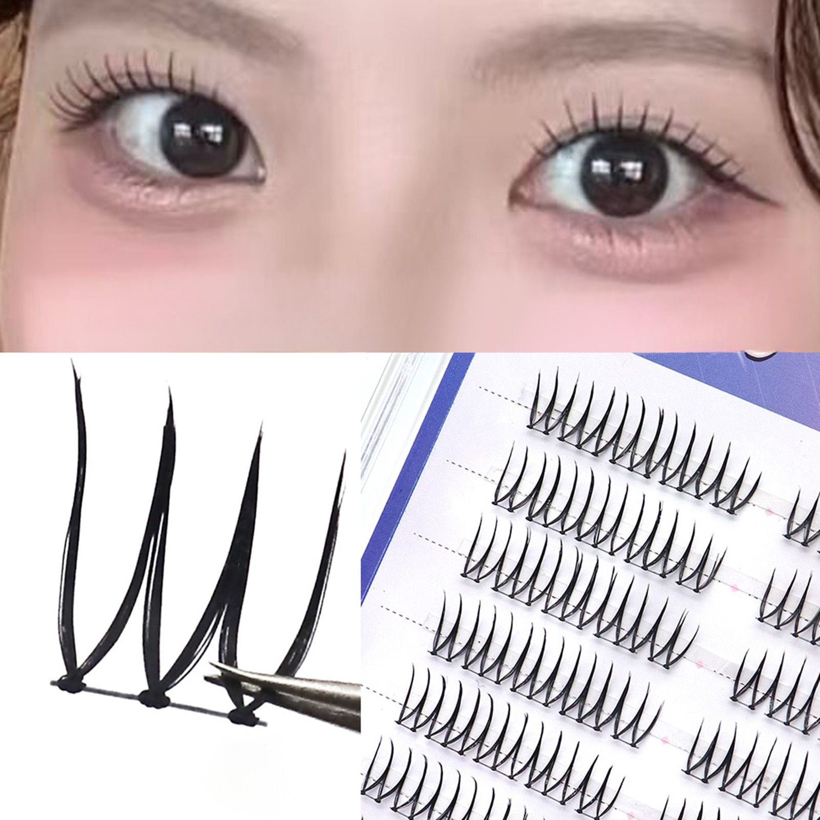 Korean Idol Style False Eyelas – обзор и цена Eyelash Extension Korean Style