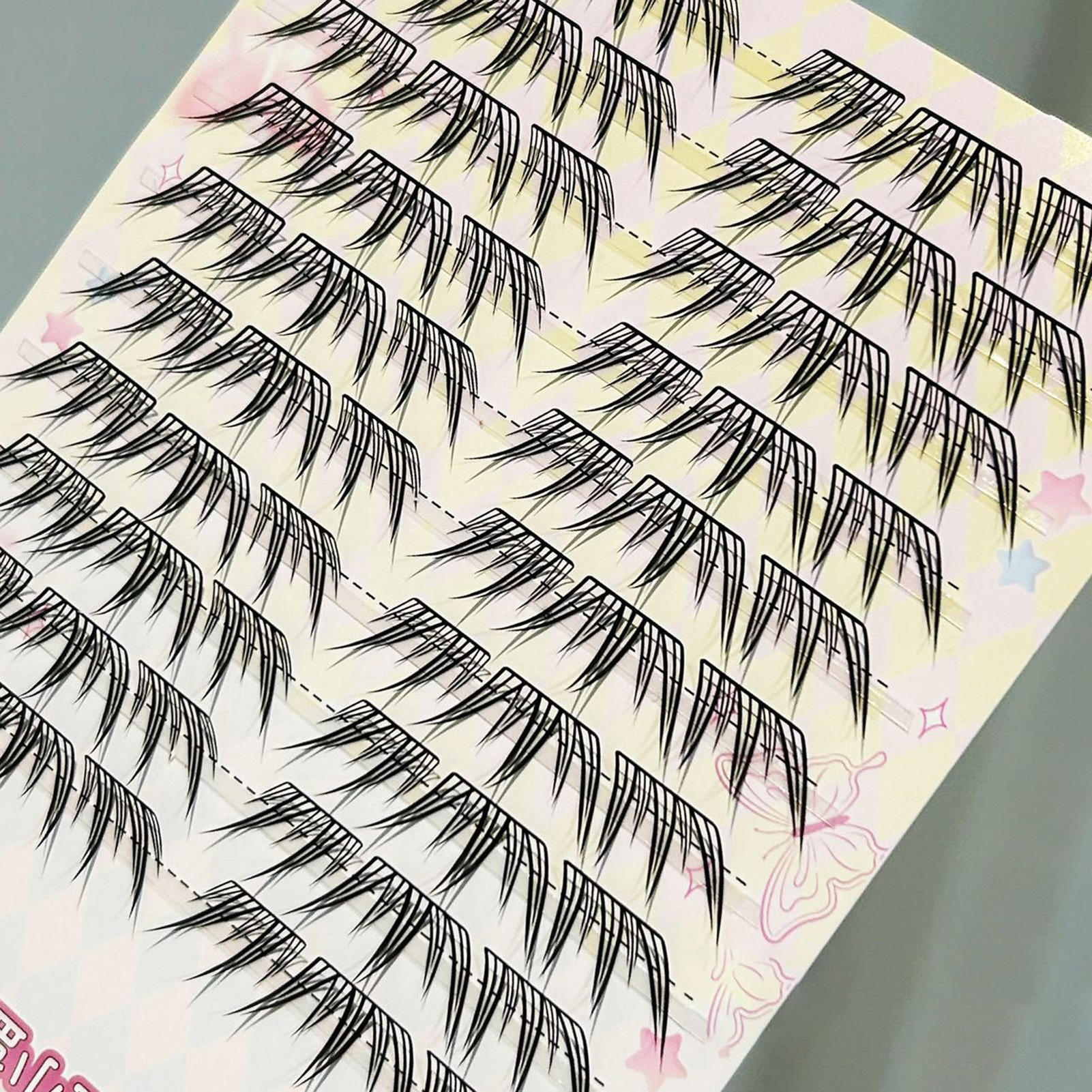 Cat eye's False Eyelash extens – обзор и цена Eyelash Extension Korean Style