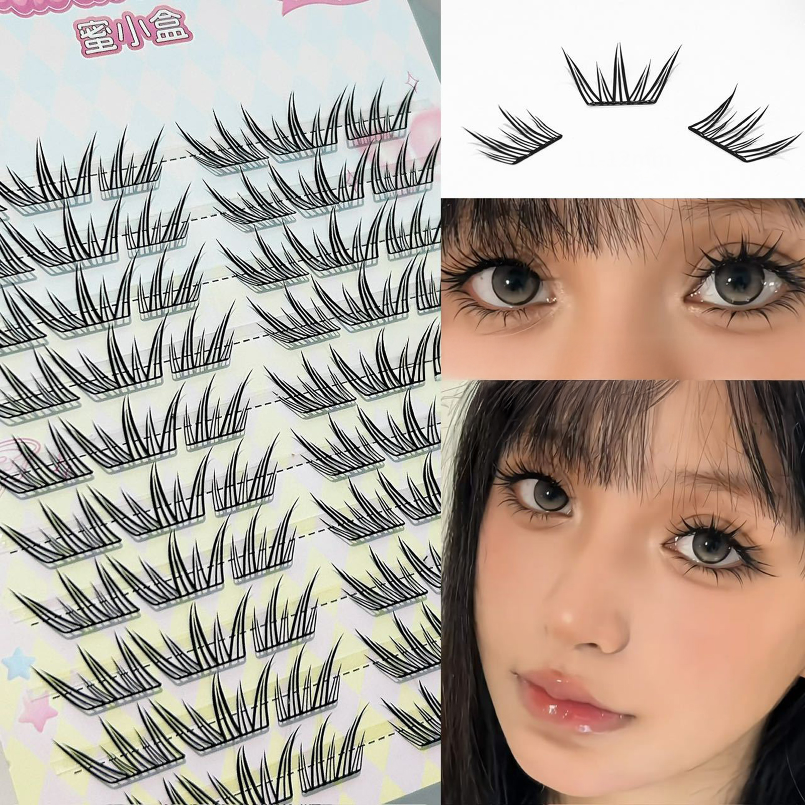 Cat eye's False Eyelash extens – обзор и цена Eyelash Extension Korean Style
