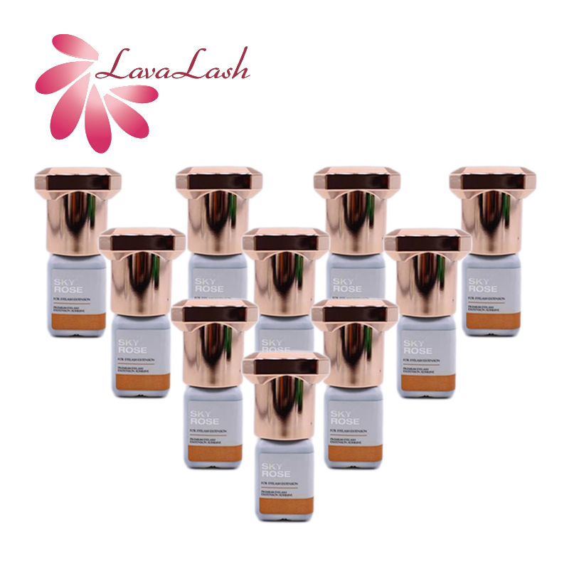 2/5/10 Bottles SKY Rose Glue f – обзор и цена Eyelash Extension Korean Style
