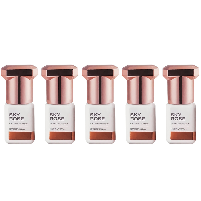 2/5/10 Bottles SKY Rose Glue f – обзор и цена Eyelash Extension Korean Style