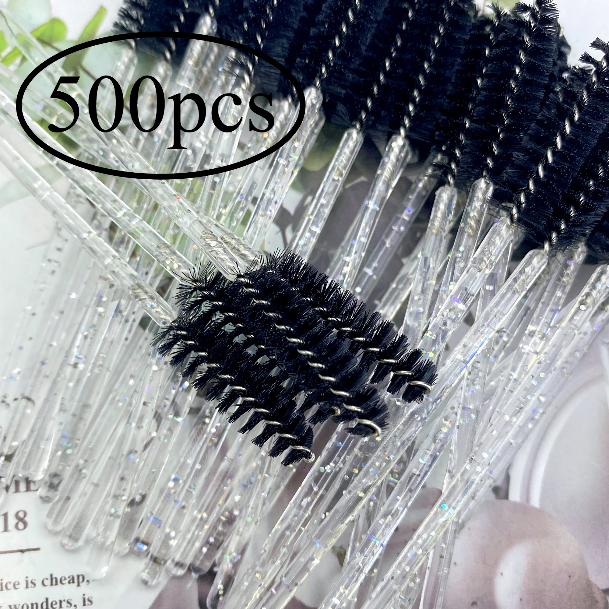 500PCS Eyelashes Brushes Set W – обзор и цена Micro Brush Applicator