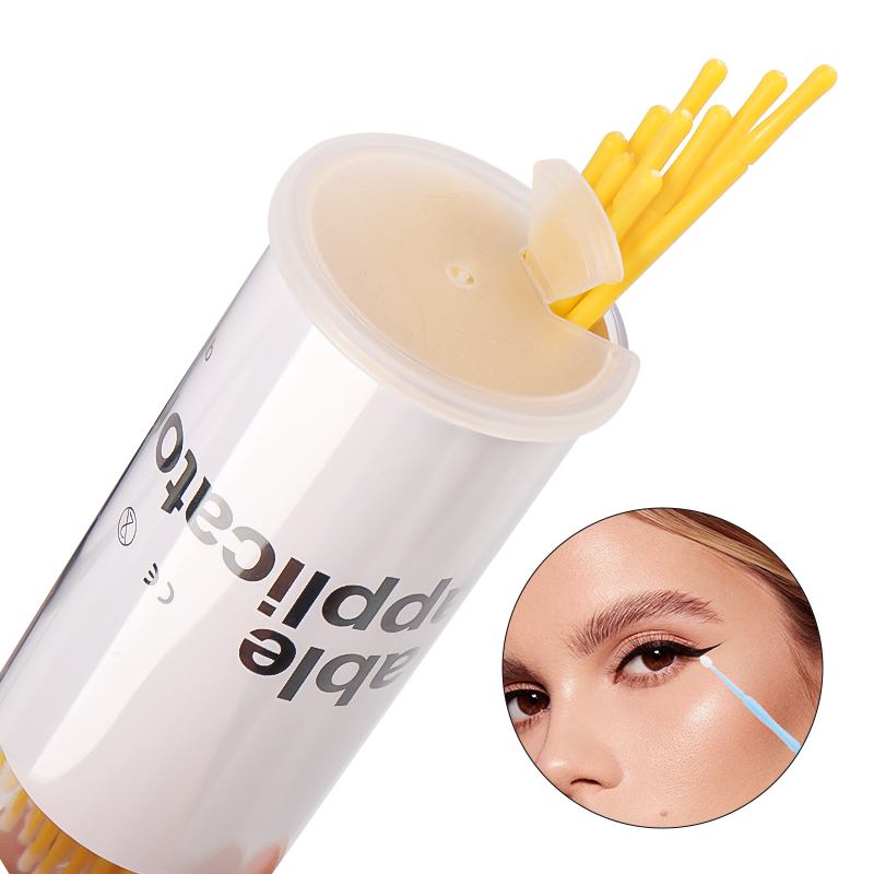 100pcs Disposable Eyelash Brus – обзор и цена Micro Brush Applicator