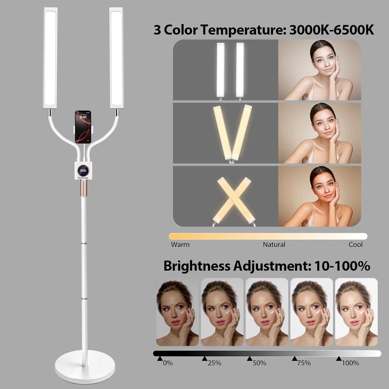 LED Floor Lamp for Eyelash Ext – обзор и цена Eyelash Extensions