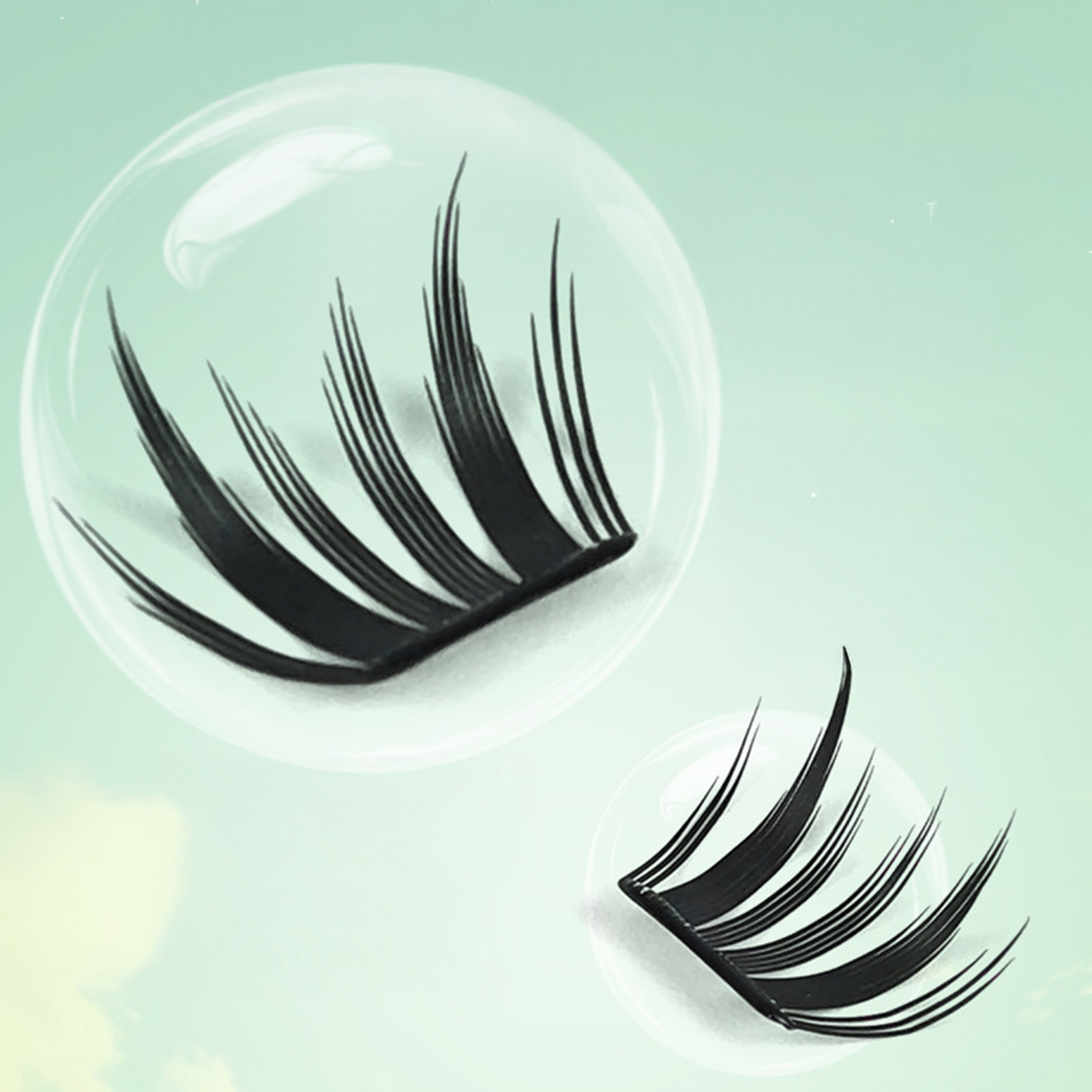 No Glue Fake Eyelashes extenst – обзор и цена Eyelash Extension No 10