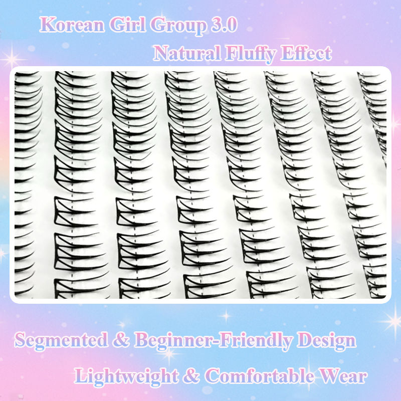 Korean Girl Group 3.0/4.0 Clus – обзор и цена Eyelash Extension Korean Style