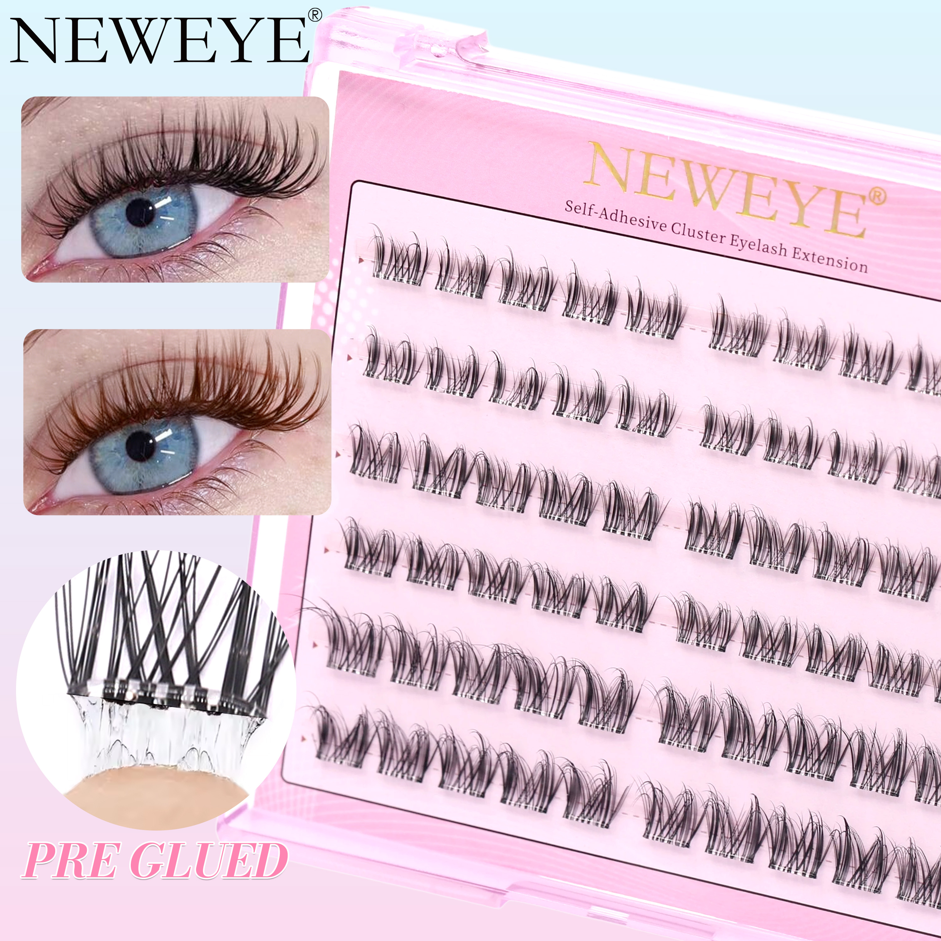 NE Series NE05 New Packing 6Ro – обзор и цена Eyelash Extension No 10