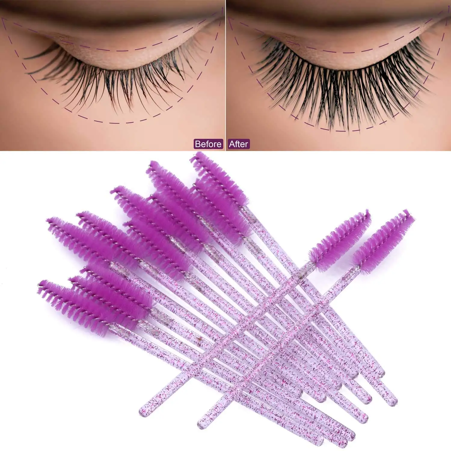 100/1000/2000pcs Disposable Ma – обзор и цена Eyelash Extension Wholesale