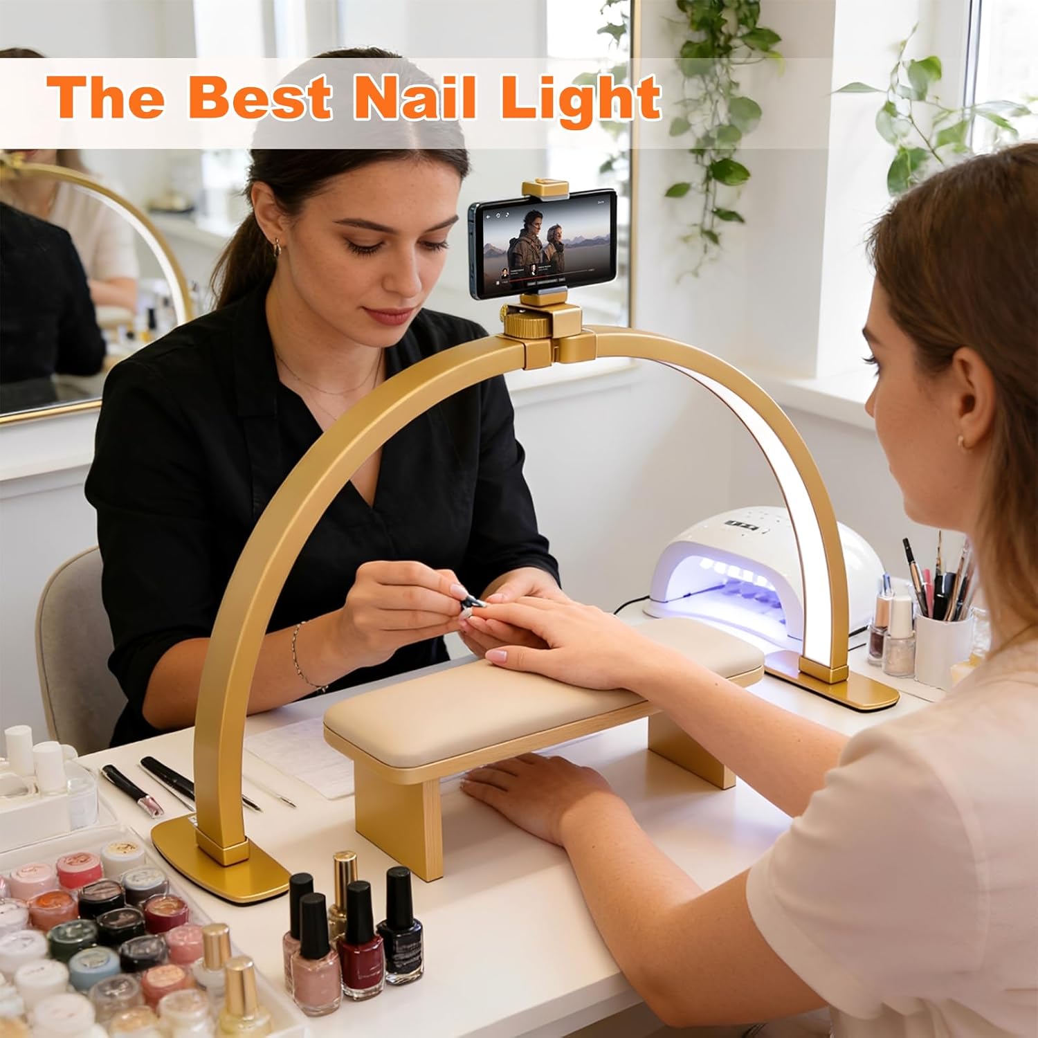 29IN Folding Half-Moon LED Lam – обзор и цена Eyelash Extension No 10