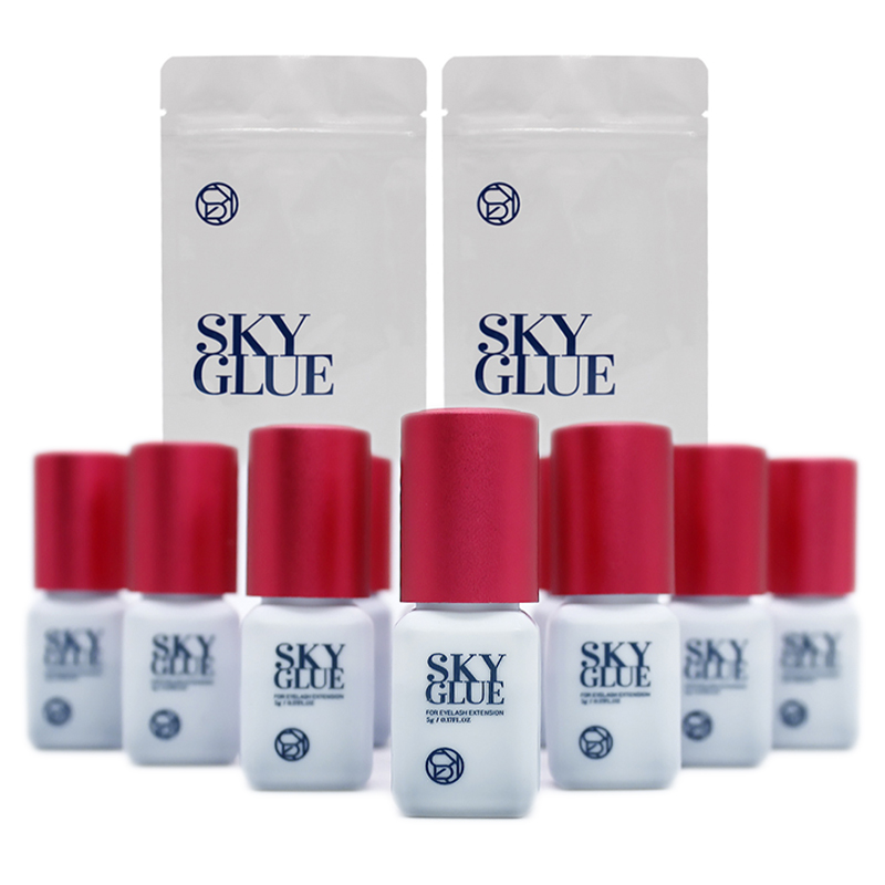 10 Bottles SKY Glue For Eyelas – обзор и цена Eyelash Extension Korean Style