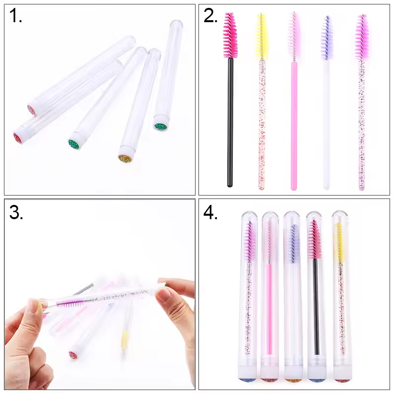 Eyelash Brush Tube With Eyebro – обзор и цена Micro Brush Applicator