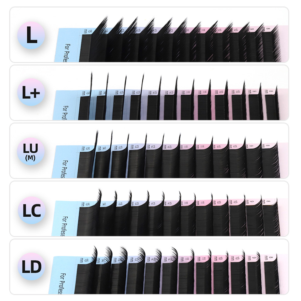 RUJADE L L+ LC LD LU(M) Curl I – обзор и цена Eyelash Extension Course
