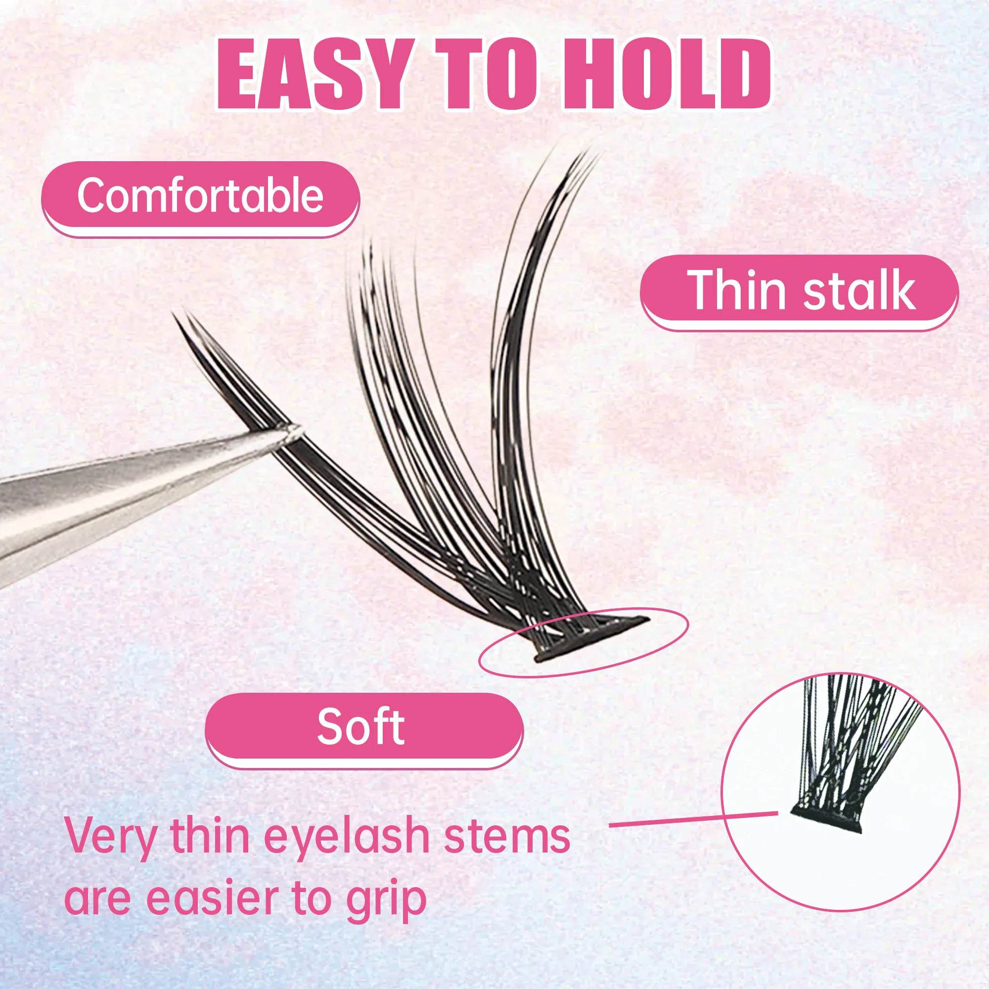 Eyelashes 200 PCS Clusters Las – обзор и цена Eyelash Extension Course
