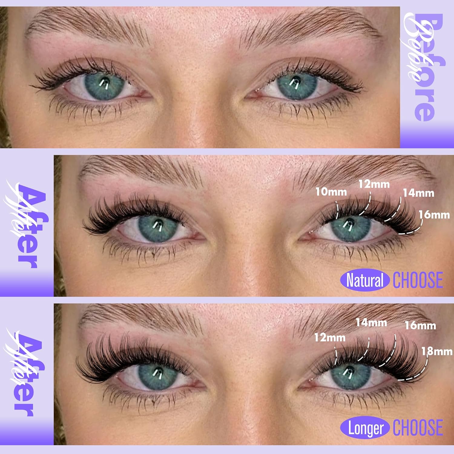 Lash Clusters Wispy Kira Clust – обзор и цена Eyelash Extension No 10