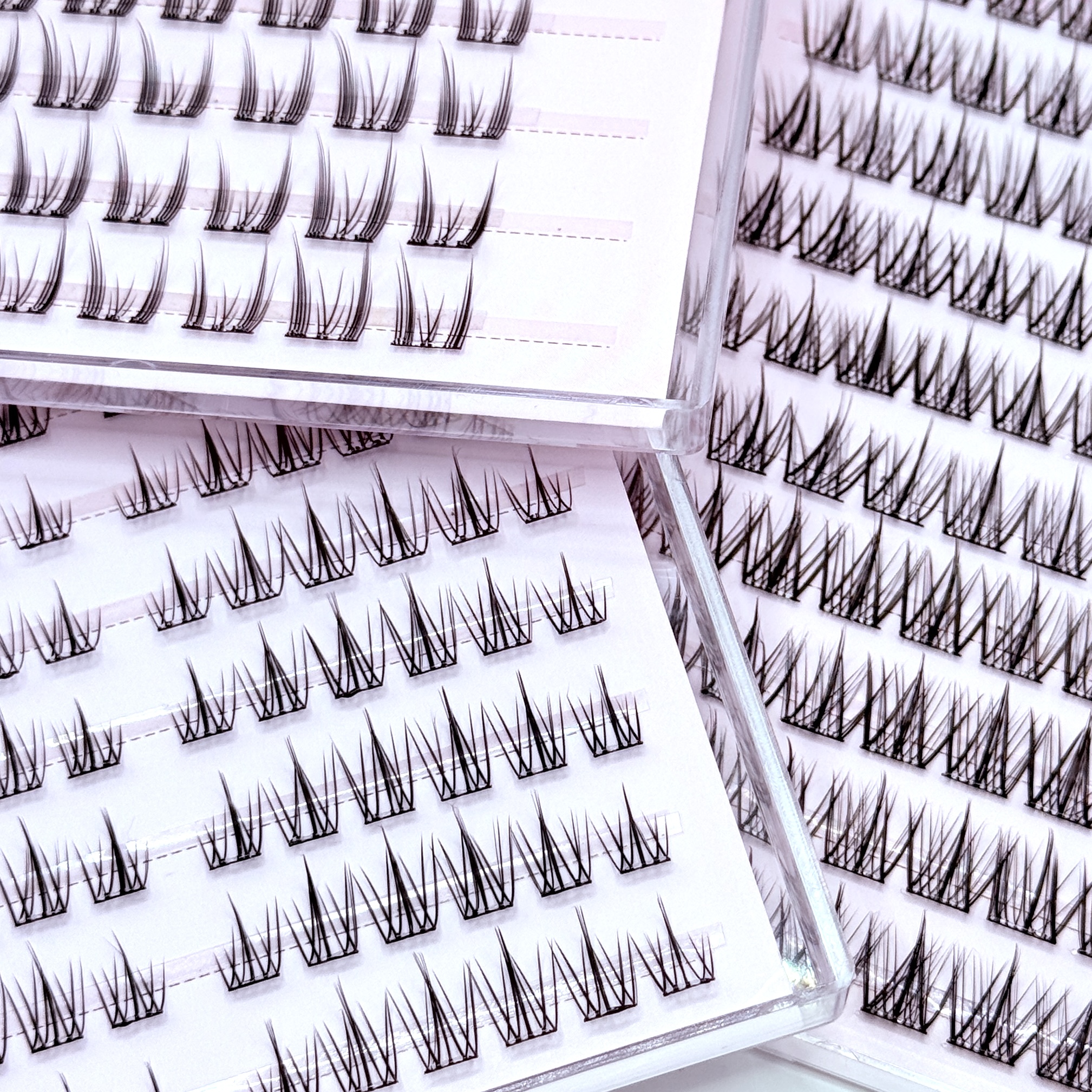 10-Rows  Self-Adhesive  Lightw – обзор и цена Eyelash Extension No 10