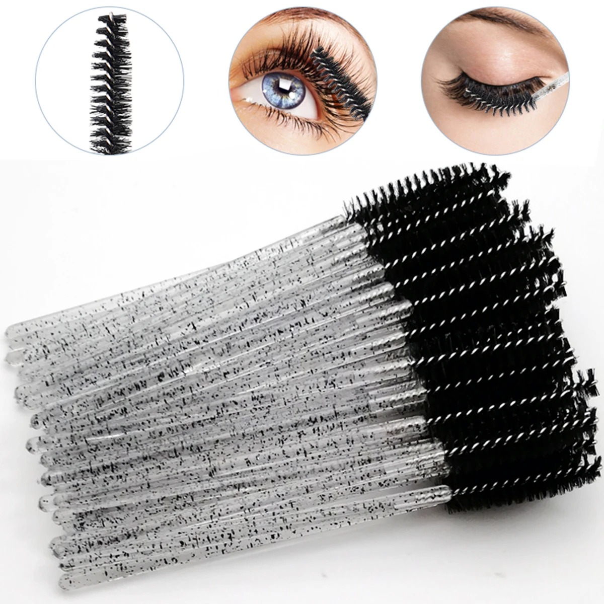 Wholesale 100PCS Mascara Spool – обзор и цена Eyelash Extension Wholesale