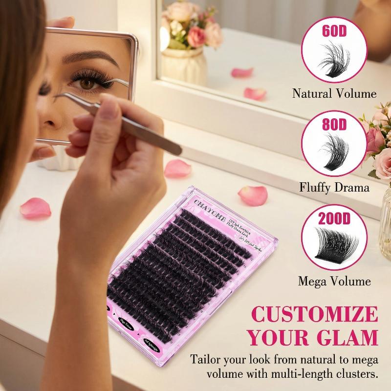 Wispy D Curl Cluster Lashes 14 – обзор и цена Eyelash Extensions