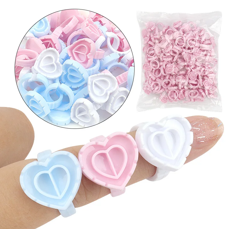 100 PCS Disposable Heart-shape – обзор и цена Eyelash Extension Maps
